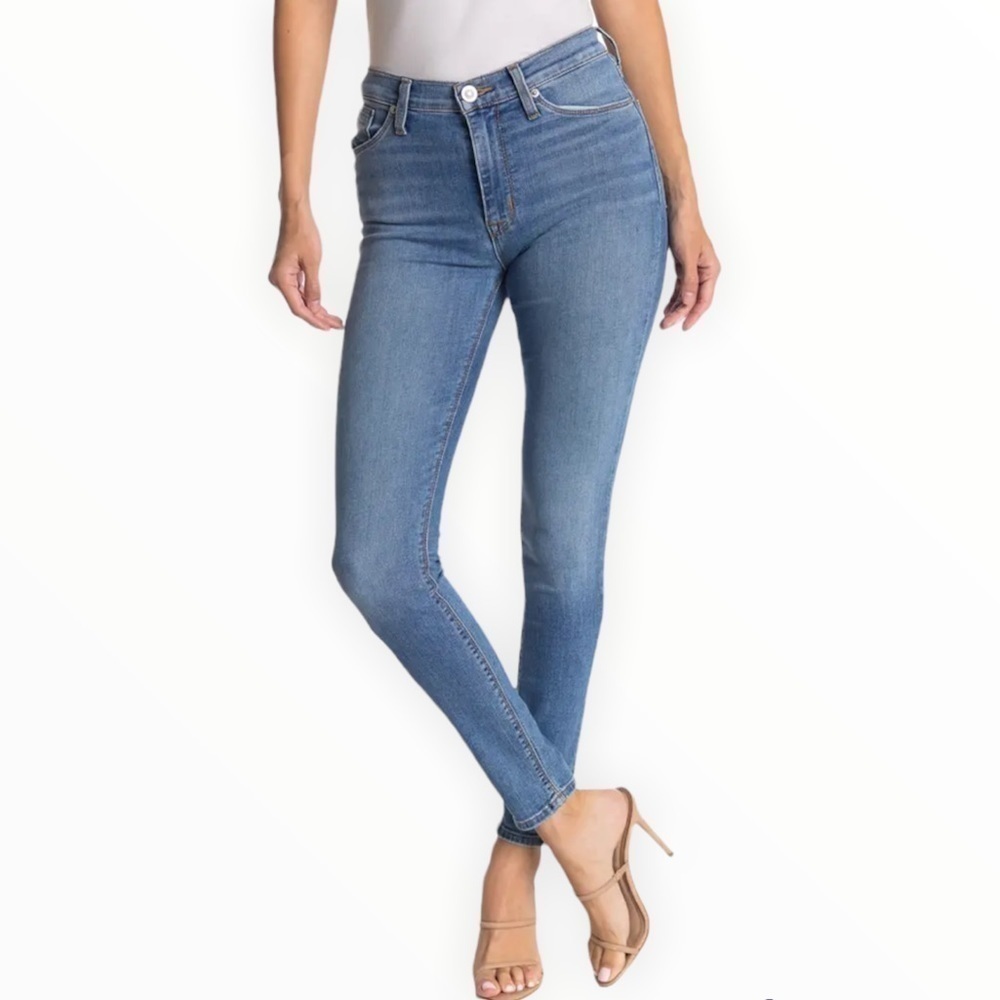 HUDSON Blair High Rise Ankle Crop Skinny Jeans